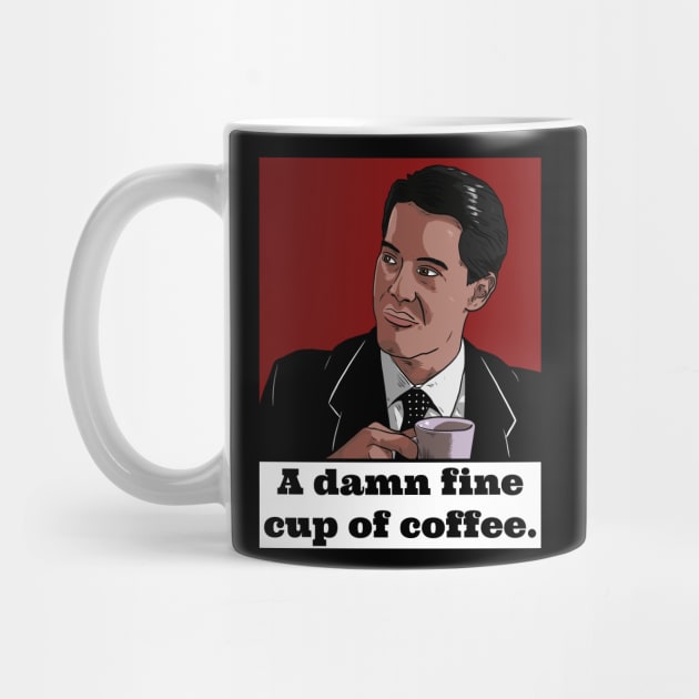 Twin Peaks - Agent Dale Cooper - Coffee by Black Snow Comics